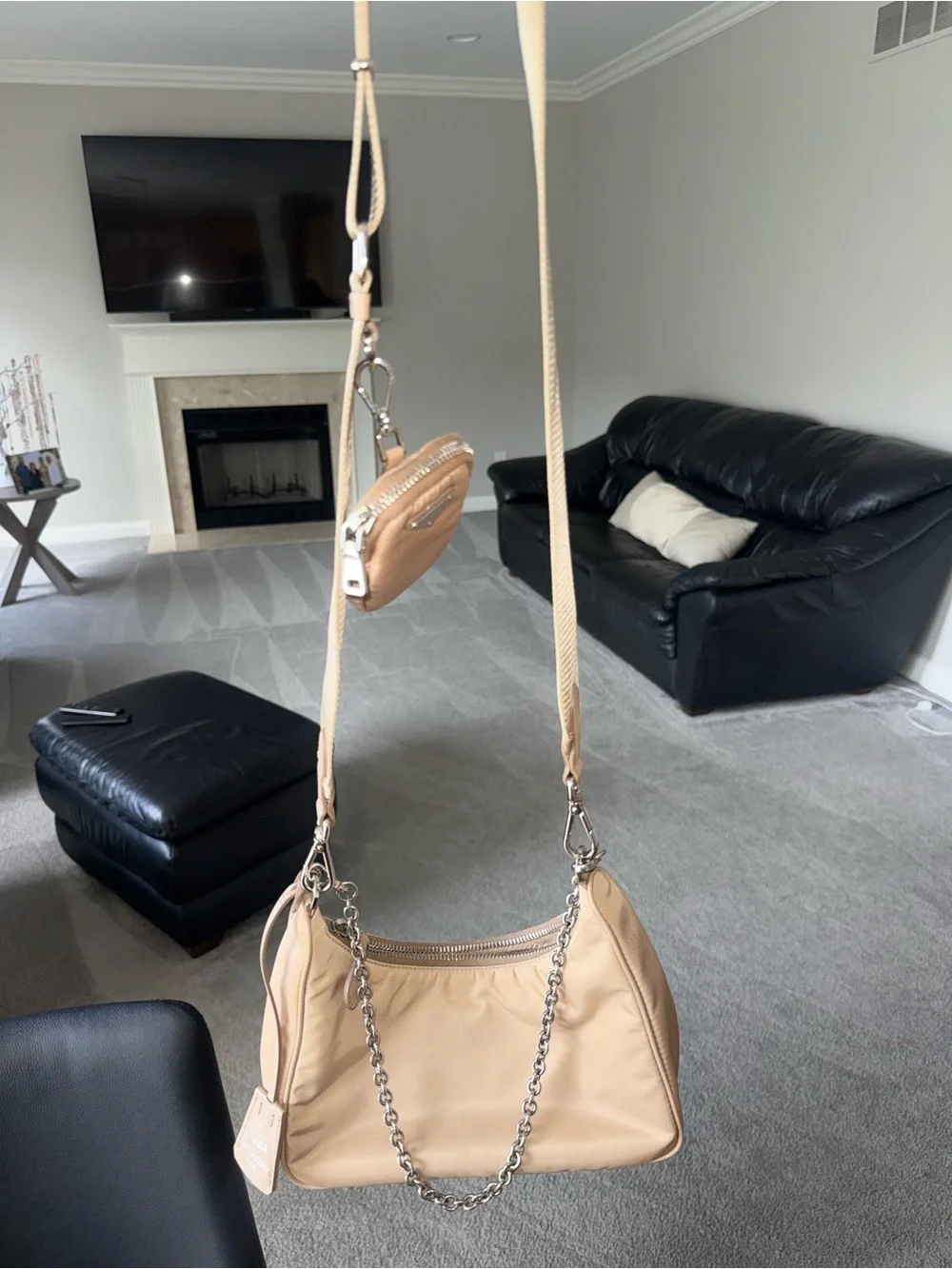 Prada nylon shoulder